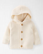 Baby Organic Cotton Signature Stitch Cardigan
, image 1 of 5 slides