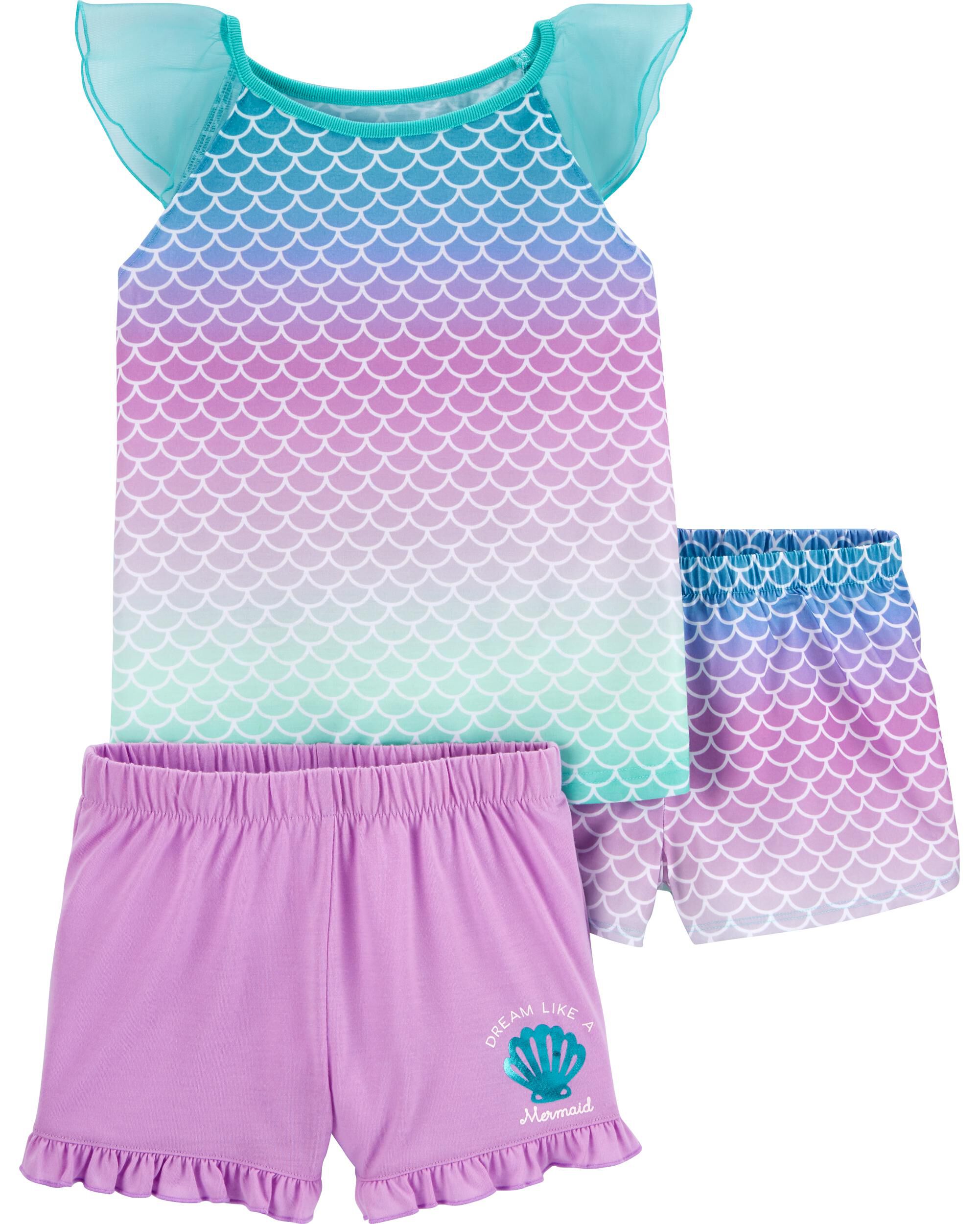 Carters shorts pajamas deals