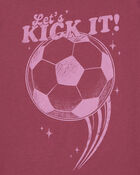 Kid Kick It Soccer Graphic Tee, image 2 of 3 slides