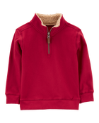 Toddler Half-Zip Pullover Sweater, image 1 of 3 slides