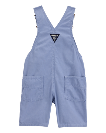 Toddler Knit Shortalls - Blue, 
