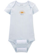 Baby Preemie Sun Graphic Bodysuit, image 3 of 5 slides