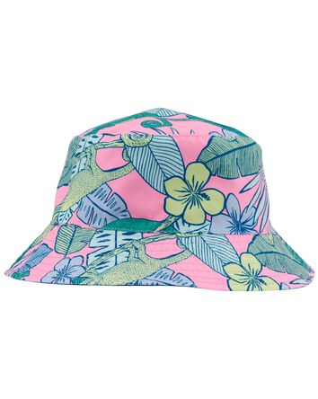 Toddler Tropical Swim Reversible Bucket Hat, 