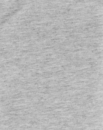 Baby 2-Pack Heather Gray & Pink Cotton Stretch Leggings
