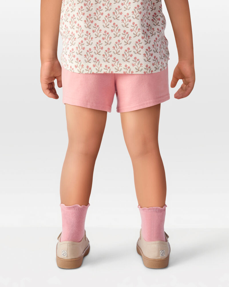 Toddler 2-Pack Organic Cotton Shorts, image 3 of 5 slides