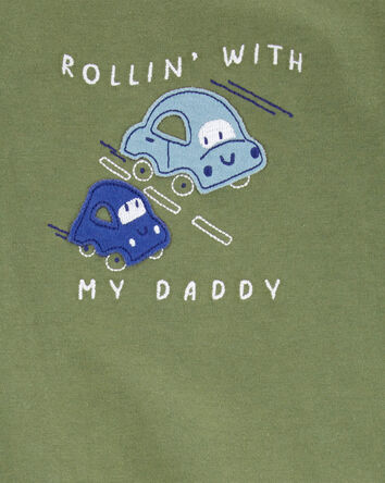 Baby 'Rollin' With My Daddy' Collectible Bodysuit, 