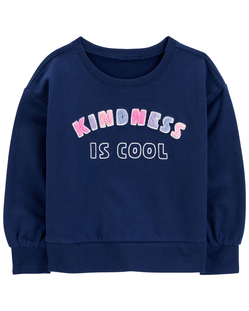 Toddler Kindness Is Cool Sweatshirt, image 1 of 3 slides