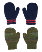 Toddler 2-Pack Gripper Mittens, image 1 of 3 slides