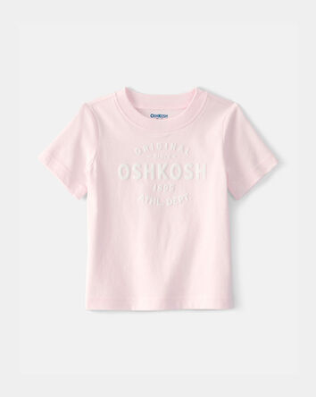 Baby Girl OshKosh Logo Short-Sleeve Graphic Tee - Pink, 