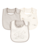 Baby 3-Pack Teething Bibs, image 1 of 3 slides