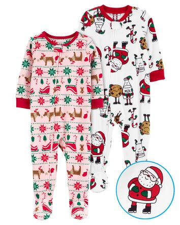 Baby 2-Pack 1-Piece Pajamas