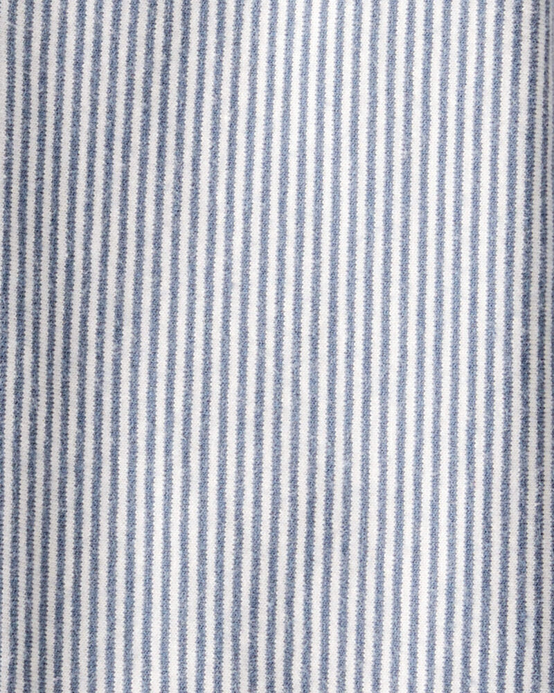 Baby Striped Organic Cotton Coat Style One Piece, image 3 of 4 slides