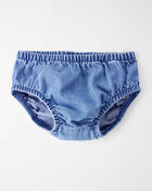 Baby Organic Cotton Chambray Dress, image 3 of 7 slides