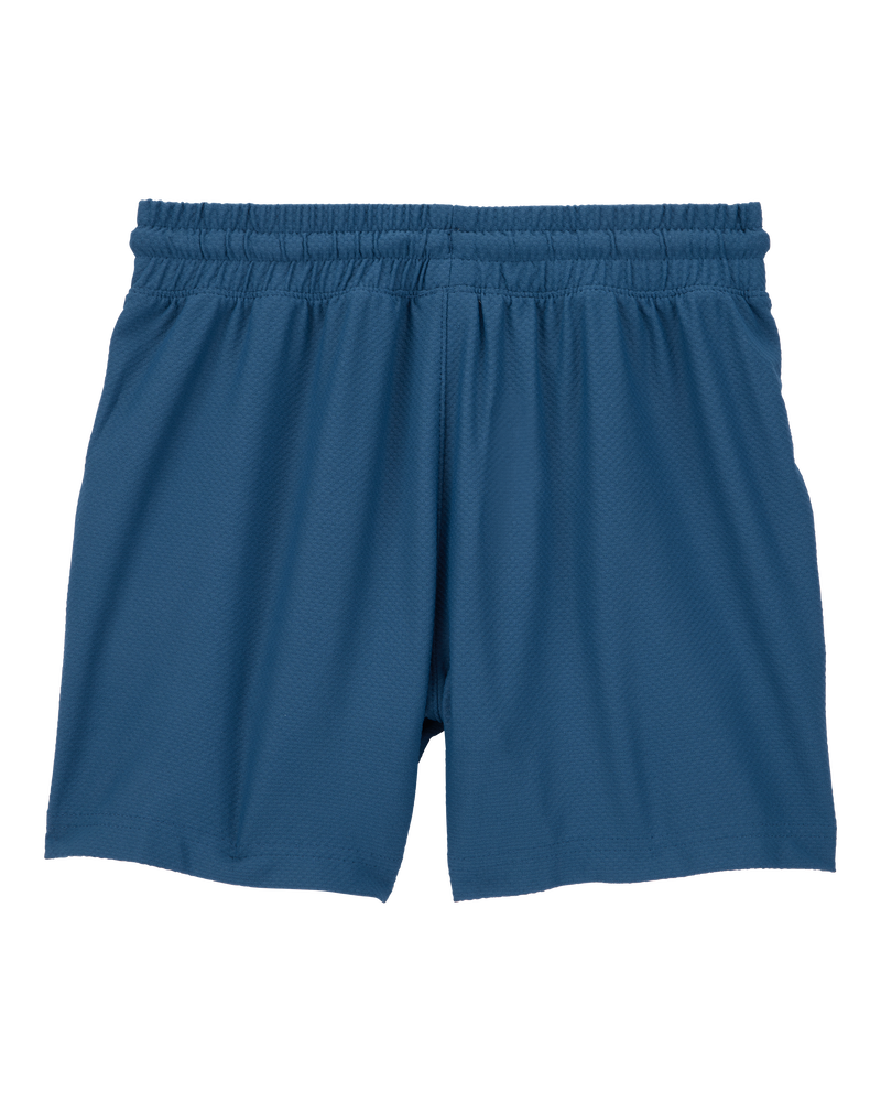 Kid Active Mesh Shorts - Navy, image 2 of 4 slides