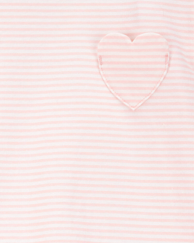 Toddler 2-Piece Striped Jersey Tee & Tulle Tutu Skirt Set, image 3 of 4 slides