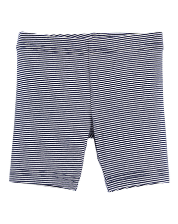 Toddler Striped Bike Shorts, 