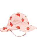 Pink - Baby Strawberry Reversible Swim Hat