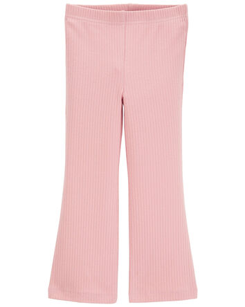 Toddler Flare Ribbed Pants, 