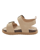 Baby Every Step® First Walker Faux Cork Sandals - Beige, image 6 of 7 slides