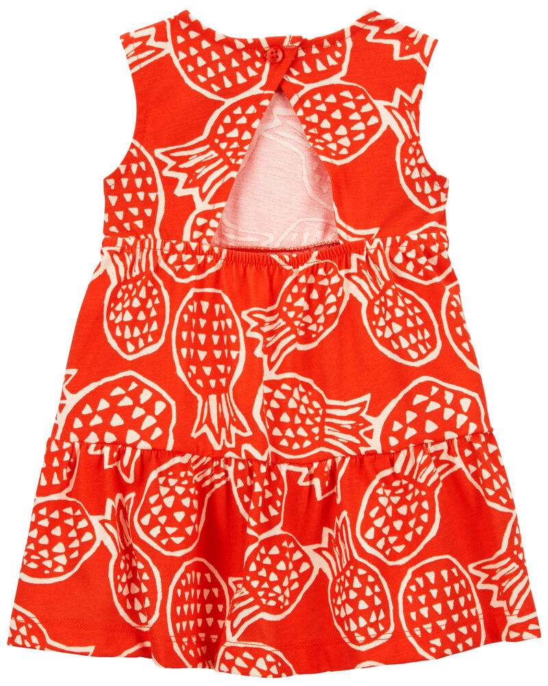 Baby Pineapple Sleeveless Dress, image 2 of 5 slides
