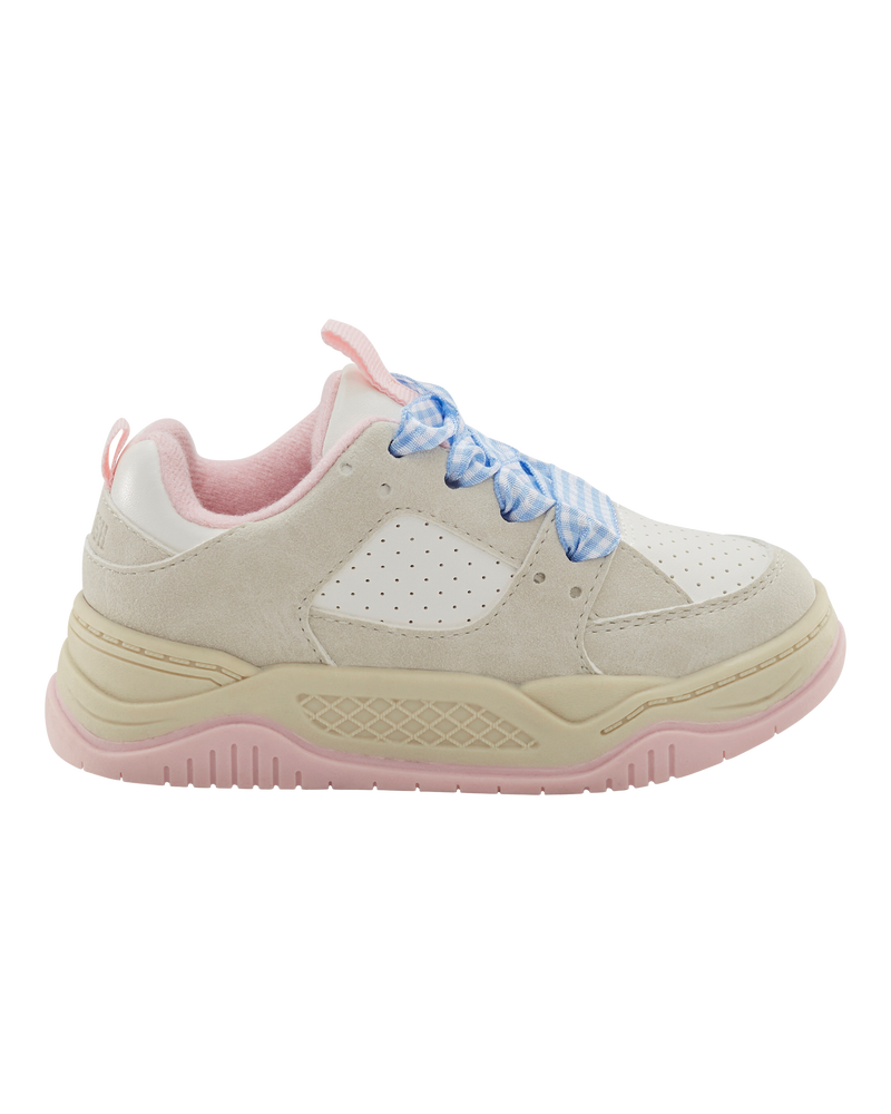Toddler Casual Sneakers - Pink/Blue, image 2 of 7 slides