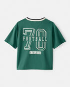 Boys Short-Sleeve Mesh Jersey - Green, image 2 of 5 slides