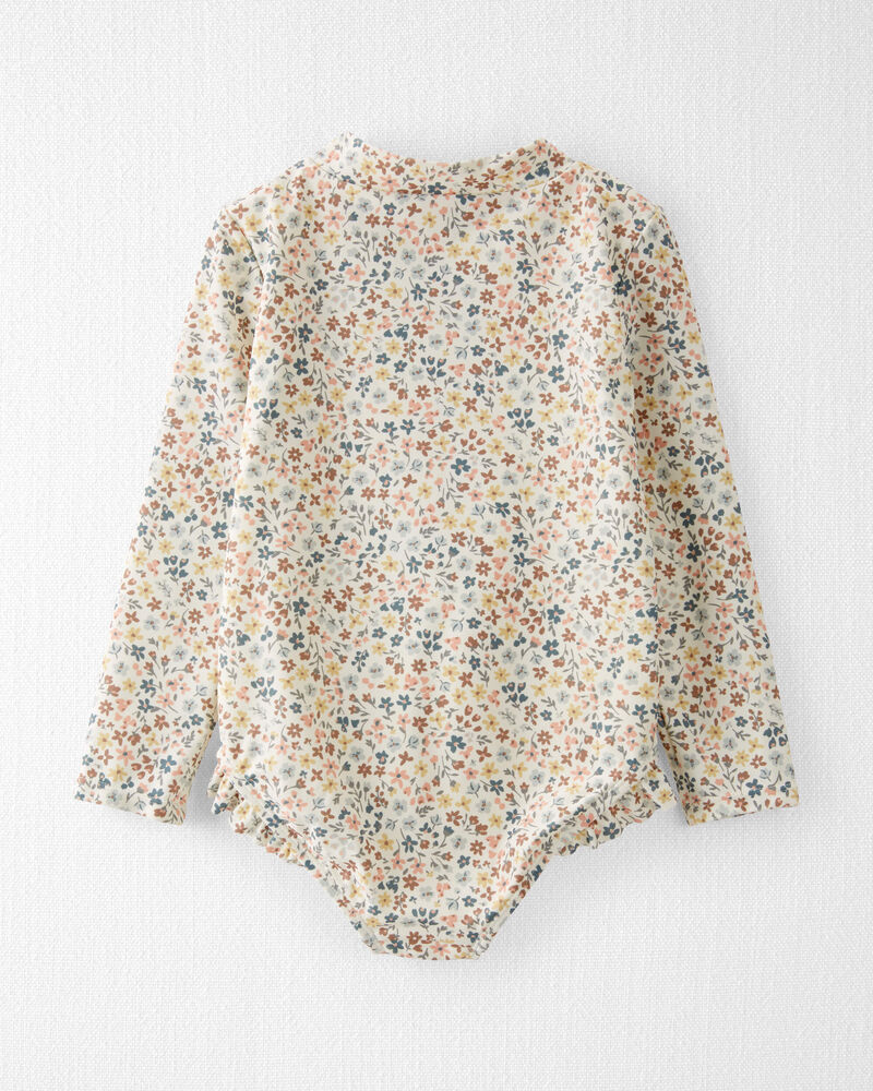 Toddler Recycled 1-Piece Rashguard Swimsuit, image 2 of 5 slides