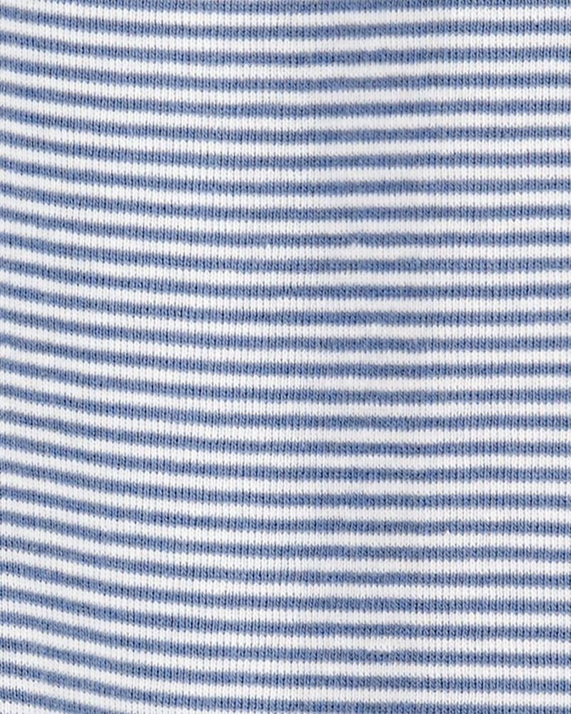 Baby 2-Pack 2-Way Zip Cotton Sleep & Play Pajamas, image 2 of 4 slides