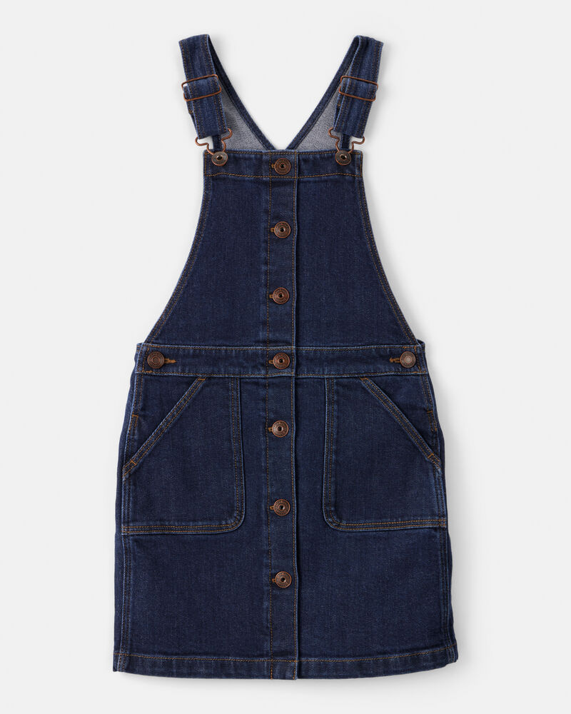 Girls Denim Skirtall - Blue, image 1 of 4 slides