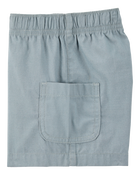 Toddler Boy 2-Piece Palm Tree Print Short Set - Ivory/Blue, image 2 of 4 slides