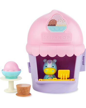 Zoo Ice Cream Shoppe Playset Toy - Unicorn, 