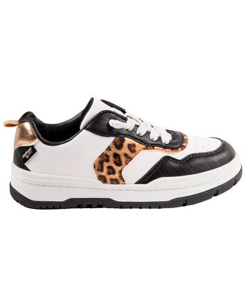 Kid Cheetah Slip-On Fashion Sneakers, 