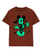 Toddler Glow In The Dark Mickey Mouse Halloween Tee, image 2 of 3 slides