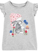 Brown Toddler Floral Book Graphic Tee | carters.com