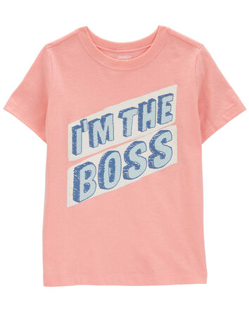 Toddler The Boss Graphic Tee, 