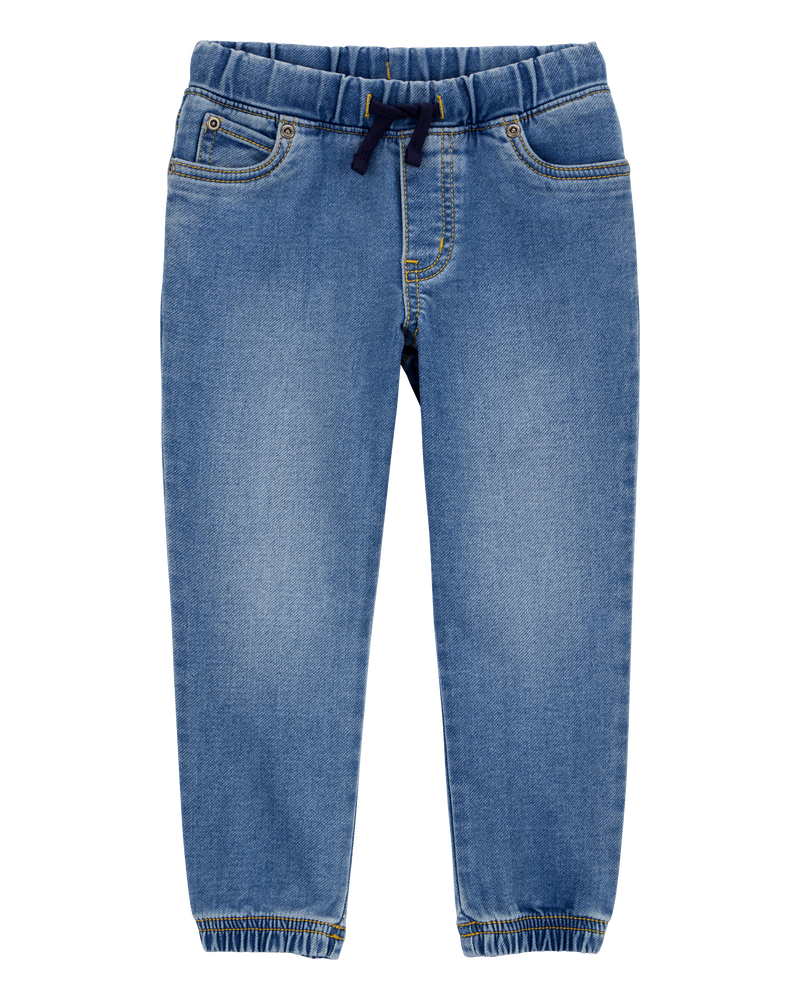 Baby Pull-On Jeans, image 1 of 5 slides