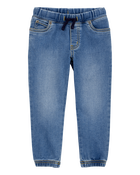 Baby Pull-On Jeans, image 1 of 5 slides