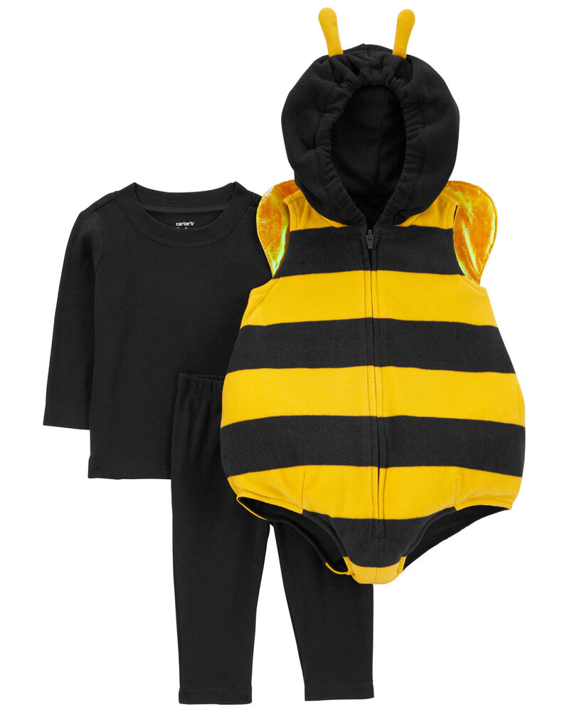 Baby 3-Piece Bumble Bee Halloween Costume, image 1 of 4 slides