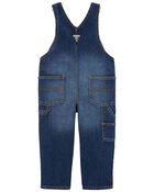 Toddler Stretch Denim Overalls, image 2 of 5 slides