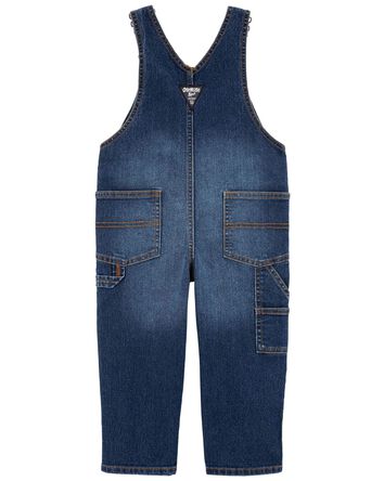 Toddler Stretch Denim Overalls, 