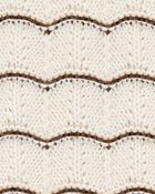 Baby Striped Crotchet Knit Tank Dress, image 3 of 4 slides