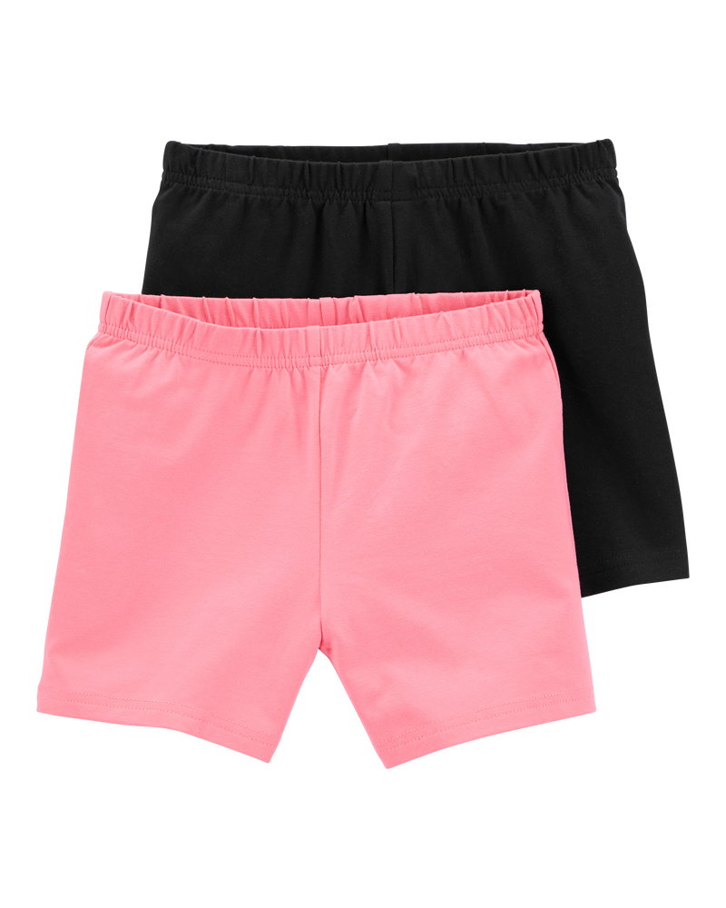 Kid 2-Pack Bike Shorts, image 1 of 5 slides