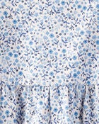 Baby Organic Cotton Dress in Meadow Bloom Print, image 5 of 5 slides