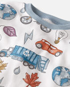 Toddler Organic Cotton Pajamas Set, image 2 of 4 slides