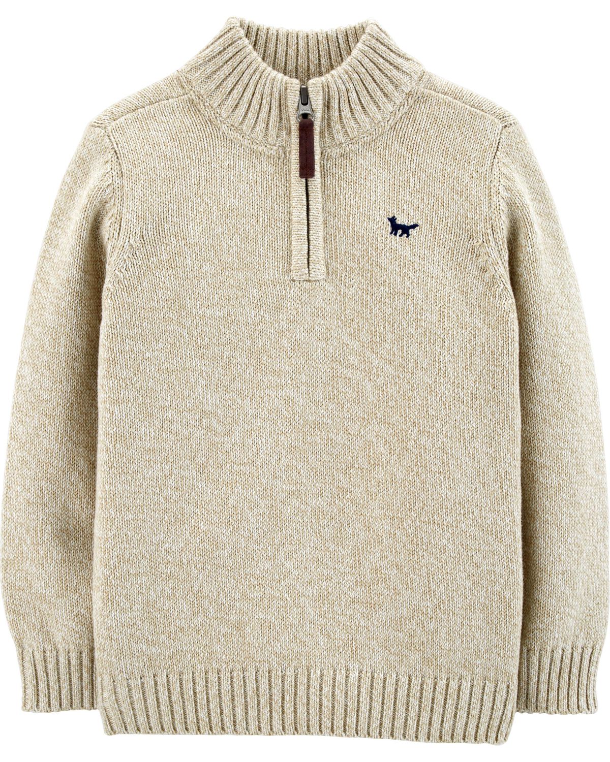 Half-Zip Pullover Sweater