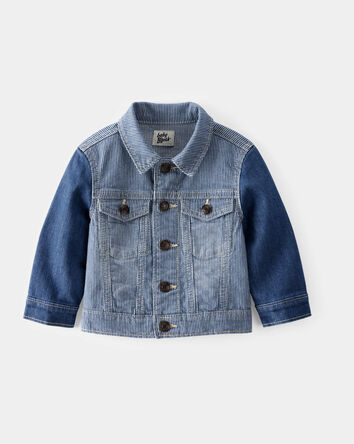 Baby Vintage Inspired Hickory Denim Jacket - Cornwall Wash, 