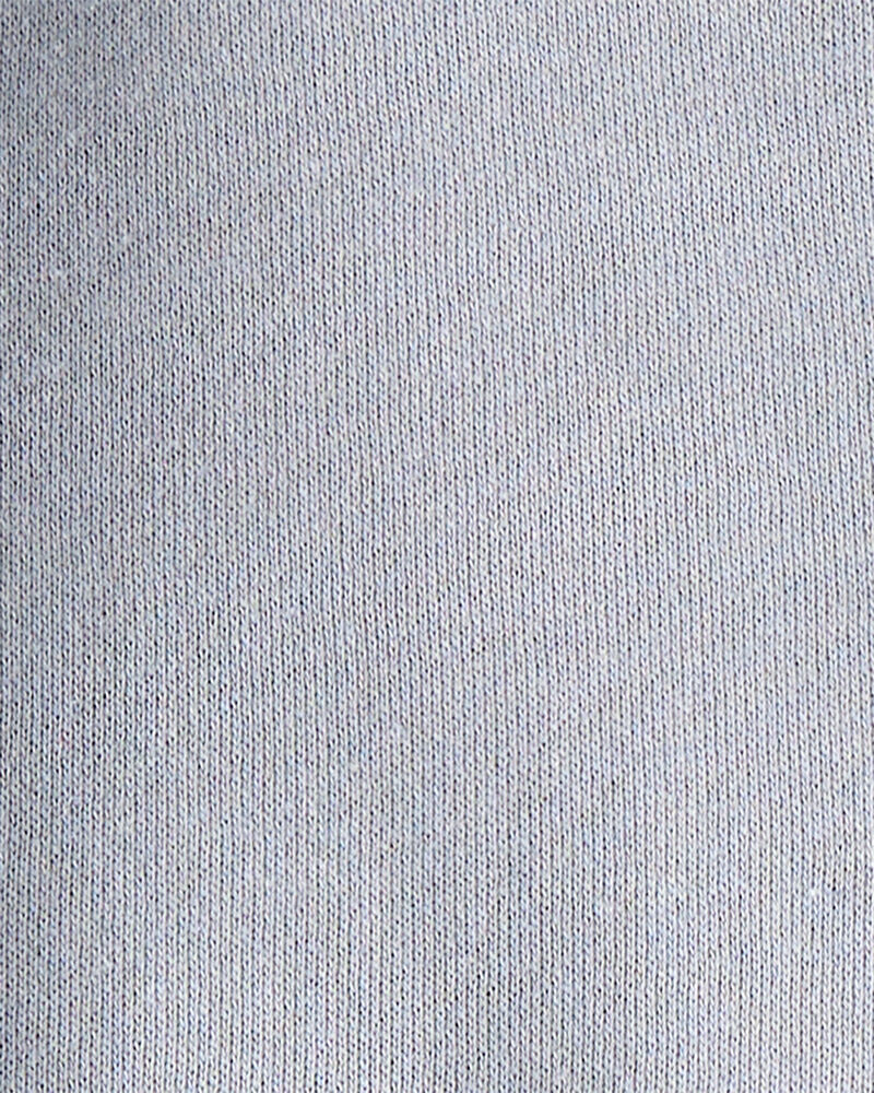 Toddler Boy Solid Fleece Long-Sleeve Sweatshirt - Grey, image 2 of 3 slides