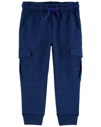 Toddler Pull-On Knit Cargo Pants, 