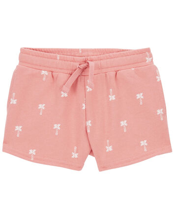 Baby Palm Tree Pull-On French Terry Shorts, 