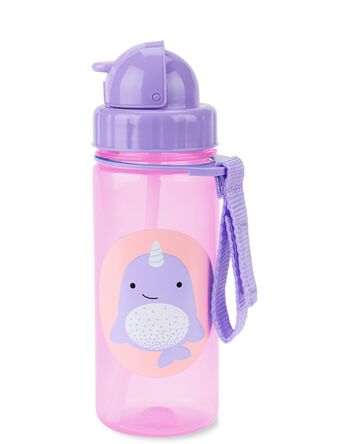 ZOO Straw Bottle - 13 oz - Narwhal, 